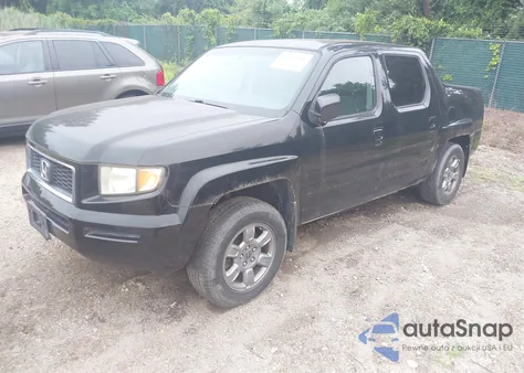2007 Honda Ridgeline Rtx из США, поврежденный, VIN 2HJYK16307H518213
